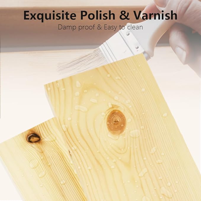 Habudda Floating Shelves for Wall, Solid Pine Wood Shelf for Bathroom Bedroom Kitchen, Rustic Room Decor, Wall Mounted, 30 Inches Long, Set of 2, Natural