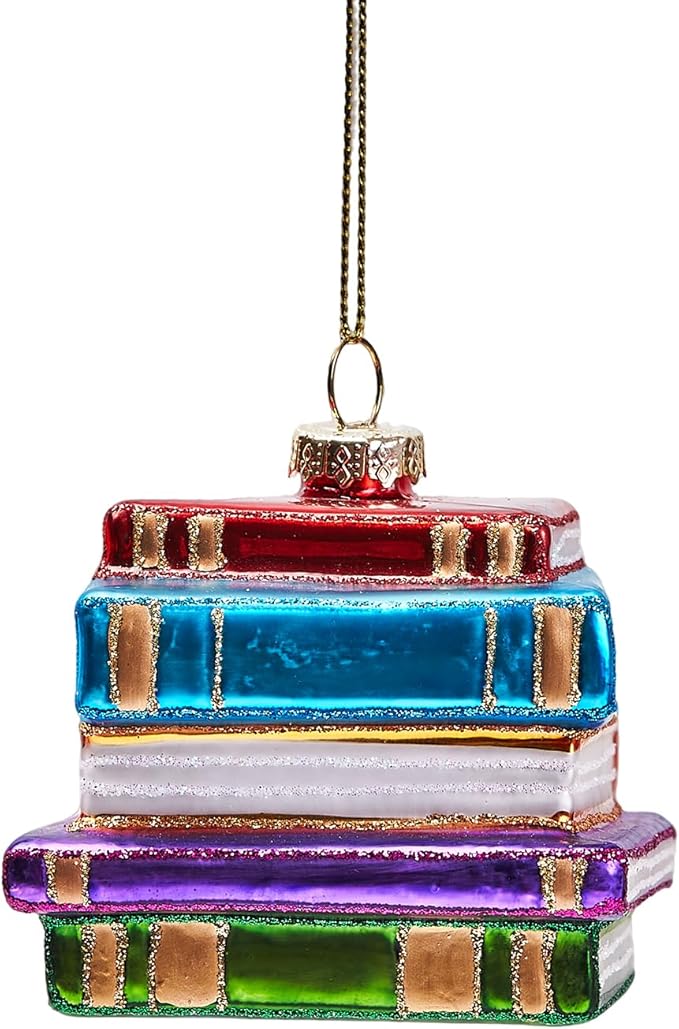 Hanging Christmas Ornaments, 2025 Glass Blown Christmas Tree Ornaments, Christmas Tree Decorations, Funny Gifts & Home Decor, Book