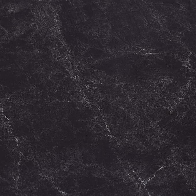 Glass Console Table for Living Room, Foyer & Entrance, 2-Tiers Mid-Century Modern Sofa Table with Grey Glass Top, Black Marble Finish Wood Shelf and Gold Finish Frame