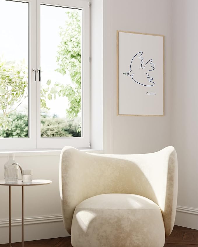 HAUS AND HUES 24''x36'' Beige Oak Wood Frames Set of 1 - 24x36 Natural for Posters, Frame Wood, Poster Wall, Light Picture (Beige Oak)