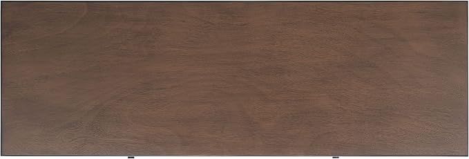 SAFAVIEH Magnolia TV Stand for up to 55" Flatscreen – Brown, 2 Doors with Interior Storage, 2 Open Shelves, Entertainment Media Console (MED5702C)