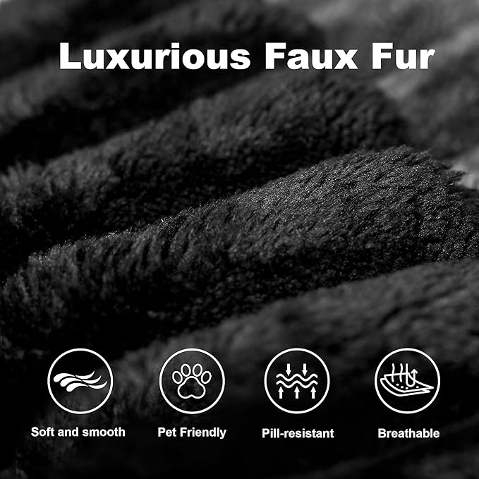 136" Sectional Couches for Living Room Modern Modular Sofa with L-Shape Couchs Upholstered Boneless Couch Deep Seat Sectional Couch with Chaise (Black, Right Facing Chaise+3Seaters)