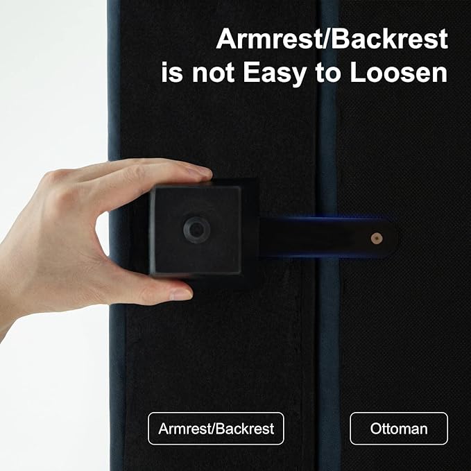 Belffin Modular Velvet Sectional Sofa with Storage Seat Oversized U Shaped Couch with Reversible Chaise Sofa Set with Ottoman Blue