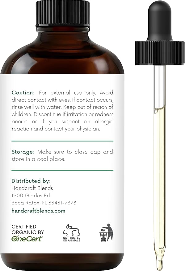 Handcraft Blends Organic Eucalyptus Essential Oil – 1 Fl Oz – 100% Pure and Natural – Premium Grade Essential Oil for Diffuser and Aromatherapy