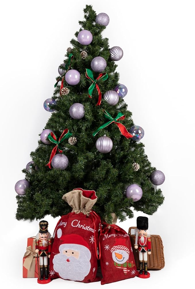 Every Day is Christmas 20ct Christmas Ornaments, Shatterproof Christmas Tree Ornaments Set, 92cm/3.6" Christmas Balls Decoration