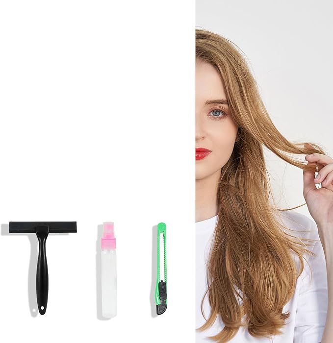 Frosted Glass Window Film with Tools,Reusable Window Privacy Film,Static Clings Window Film Kit for Home Bathroom and Office. (White, 17.5Inch×78.7Inch)