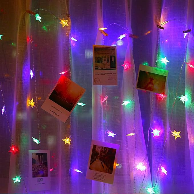 String Lights Battery Operated - Waterproof Fairy Christmas Lights, LED Star Twinkle Light for Indoor Outdoor Tent Loft Bed Patio Party Wedding Holiday Camping Decor
