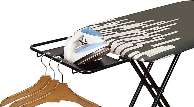 Extra Large Ironing Board with Large Hang Rail and Iron Rest in 63" L x 20" W (with Iron Rest)