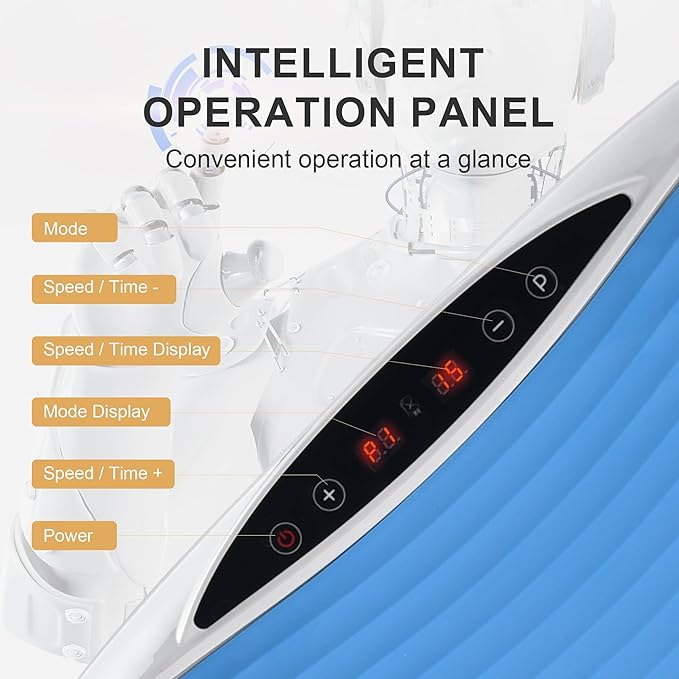 EILISON Glory Vibration Plate Exercise Machine - Whole Body Workout Vibration Fitness Platform Equipment for Home & Travel Workout, Weight Loss, Toning & Wellness