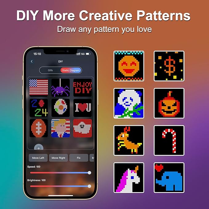 Animated Decorations Outdoor Indoor Smart Curtain String Lights Remote APP Control 3.3 x 3.3Ft 400LED RGB Color Changing Waterproof DIY Hanging Window Backdrop Fairy Light Programmable Music Sync