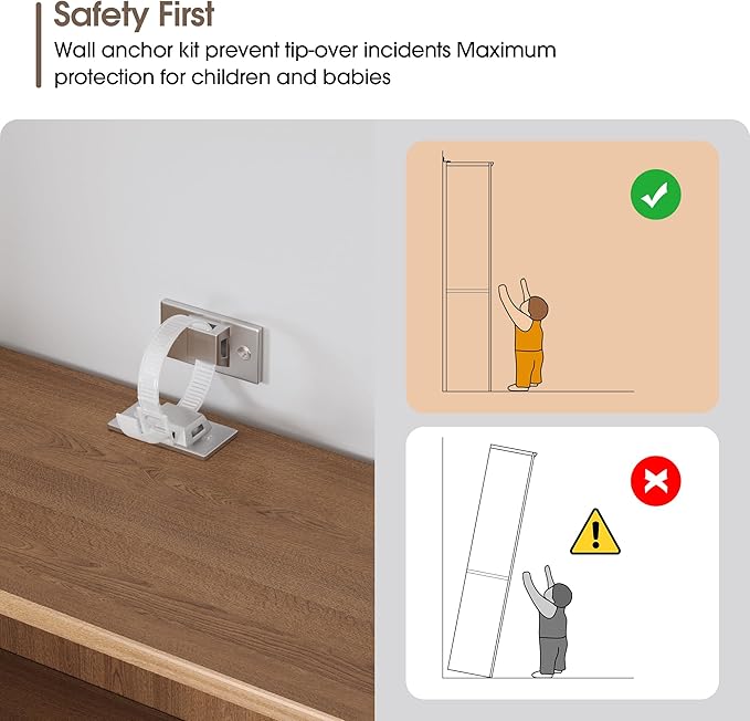 43 in Tall Bookcase, 3-Tier Bookshelf Open Storage, 33 inch Wide Floor Standing Indoor Furniture, Book Cases for Home School Library Office Bedroom Kids, Oak 3 Tiers