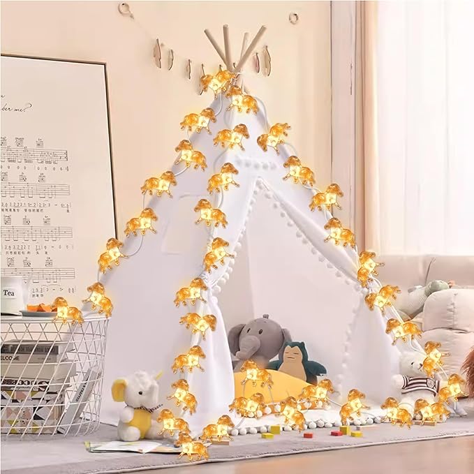 Fairy Pony String Lights Unique Decorative Light Horse Gifts for Girls Cute Lights 20LEDs 8ft Battery Operated for Birthday Horse Lover Xmas Thanksgiving Decor