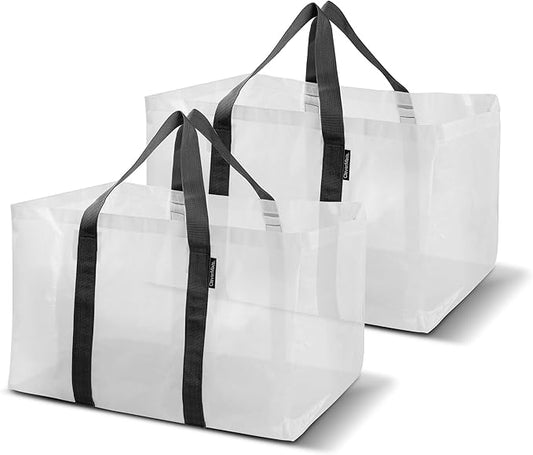 CleverMade Under Bed Storage Bag - Collapsible Storage for Shoes and Clothes Easy Use - Heavy Duty Utility Bag Home