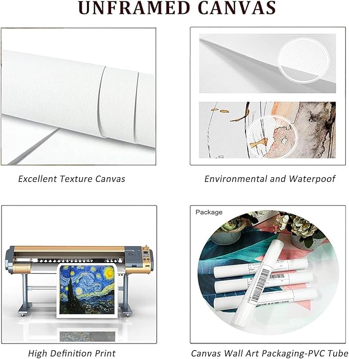 Sunflower Canvas Wall Art Abstract Floral Yellow Flower Picture Textured Flower Painting Field Landscape Wall Art Plant Farmhouse Floral Picture Modern Abstract Living Room Decor 16x24inch No Frame