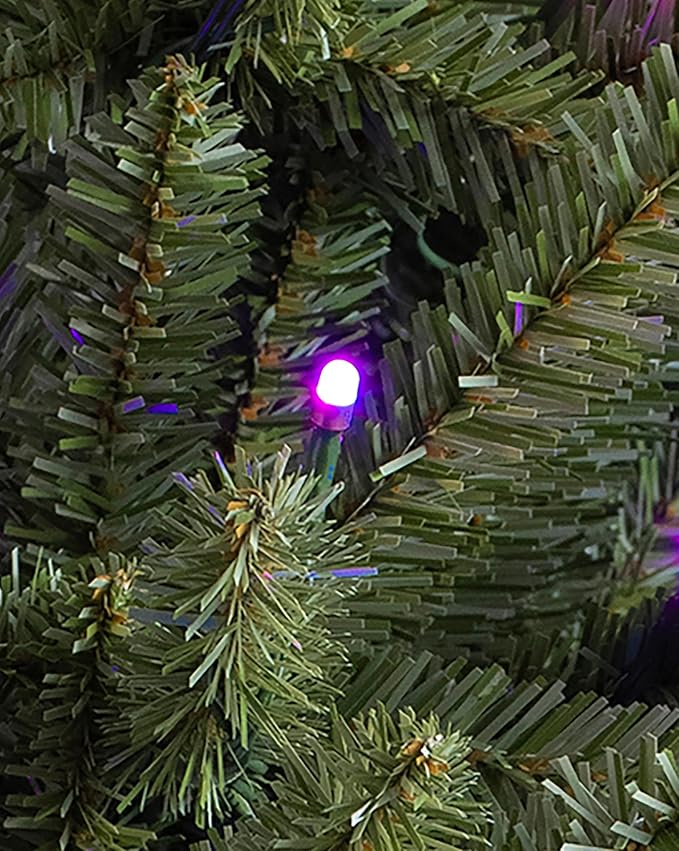 Balsam Hill 7ft Pre-Lit Classic Blue Spruce - Artificial Christmas Tree with Twinkly Lights, Easy Plug Technology, Premium Stand & Storage Bag for Indoor Holiday Decorating