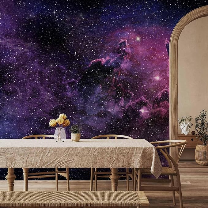 artgeist Premium Wall Mural Cosmos Galaxy 79x55 in - XXL Non-Woven Wallpaper Fleece Wall Decor Photo Print Picture Image Design Home a-C-0022-a-a