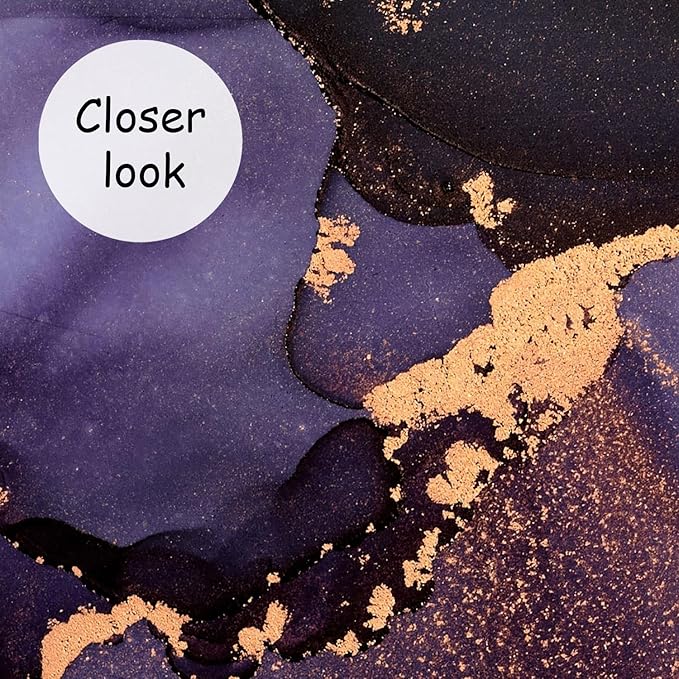 AFZEVEB-Abstract Art Purple Marble Wallpaper Wall murals for Bedroom 136"x96" (Not Peel and Stick)