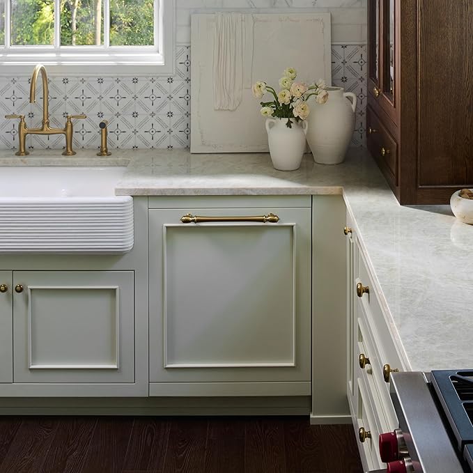 Rev-A-Shelf Trim-to-Fit Silverware Drawer Organizer For Kitchen Utensils, Cutlery Cabinet Storage Divider Insert, 33" x 22", Maple Wood, 4WUTCT-36SH-1