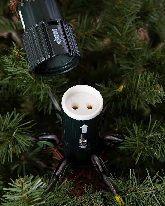 Balsam Hill 6ft Pre-Lit Classic Blue Spruce - Artificial Christmas Tree with 1,664+ Tips, 600 Clear LED Lights, Easy Plug System, Premium Stand & Storage Bag for Indoor Holiday Decorating