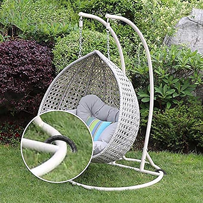 16" Ground Rebar Stakes Heavy Duty J Hook Ground Anchors, 5/16 inch Curved Steel Tent Stakes Anti Rust Steel Ground Stakes for Chain Link Wire Fencing, Pack of 40, Black