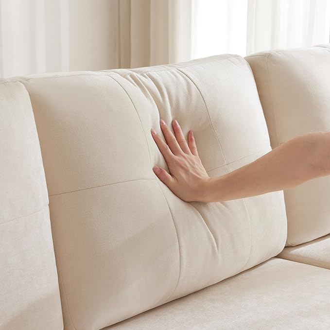 Waxberry Sectional Sofa Couch, Pull Out Couch Sleeper Sofa Bed with Storage for Living Room, Reversible Chaise, Side Pockets & Dual USB/Type-C Ports, Beige