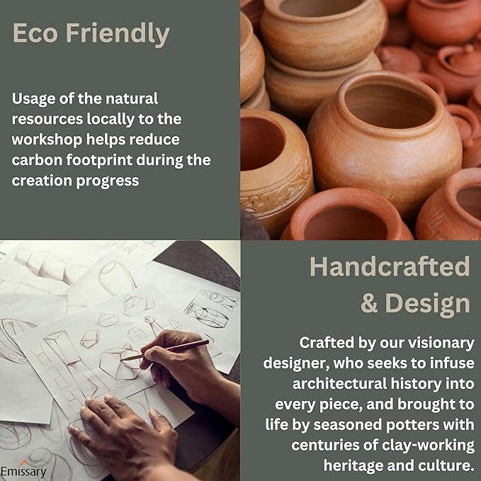 Emissary Bullet 18 in. Mustard Yellow Ceramic Round Planter (18 in. L x 18 in. W x 21 in. H) with Drainage Hole