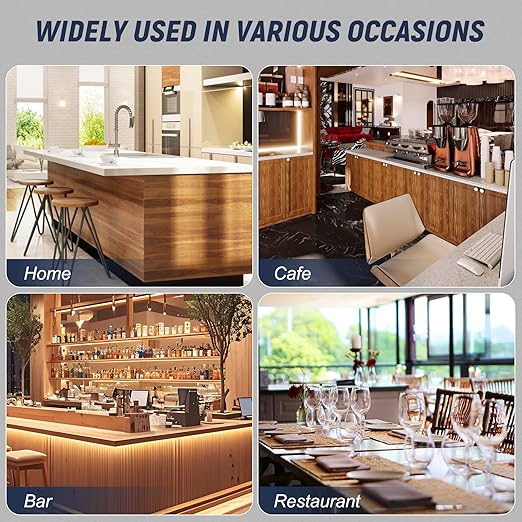 Commercial Ice Maker Machine 100LBS/24H with 20LBS Storage Bin, Gallon Water & Facuet Water Inlet, 36PCS 15" Wide Undercounter/Freestanding Ice Maker Machine for Home Bar Outdoor, Self Cleaning