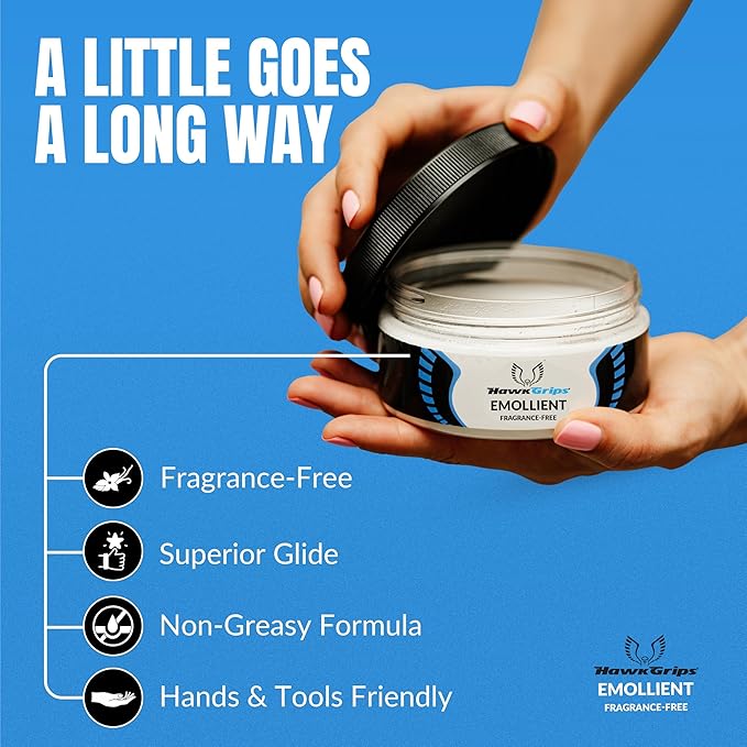 2oz Unscented Massage Emollient, Oil-Based Vegan Formula with Shea Butter for IASTM & Soft Tissue Techniques, Smooth Lubrication, Non-Greasy Cream Alternative, Professional Use, Pack of 1