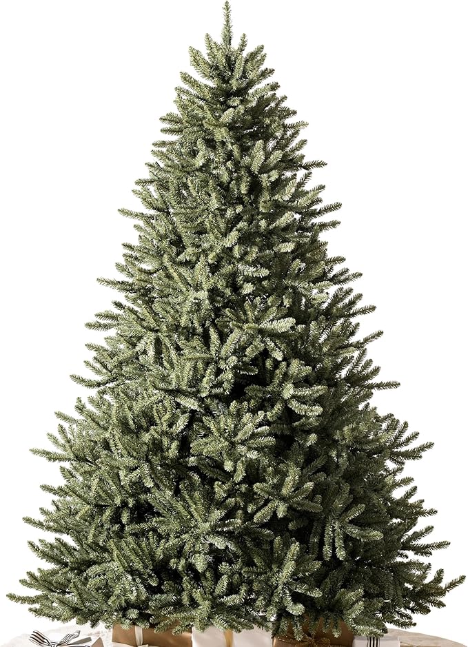 Balsam Hill 4.5 ft Unlit Classic Blue Spruce - Artificial Christmas Tree with Premium Stand & Storage Bag for Indoor Holiday Decorating