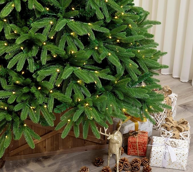 Evergreen Valley Fraser Fir Christmas Tree (6ft Pre-lit)