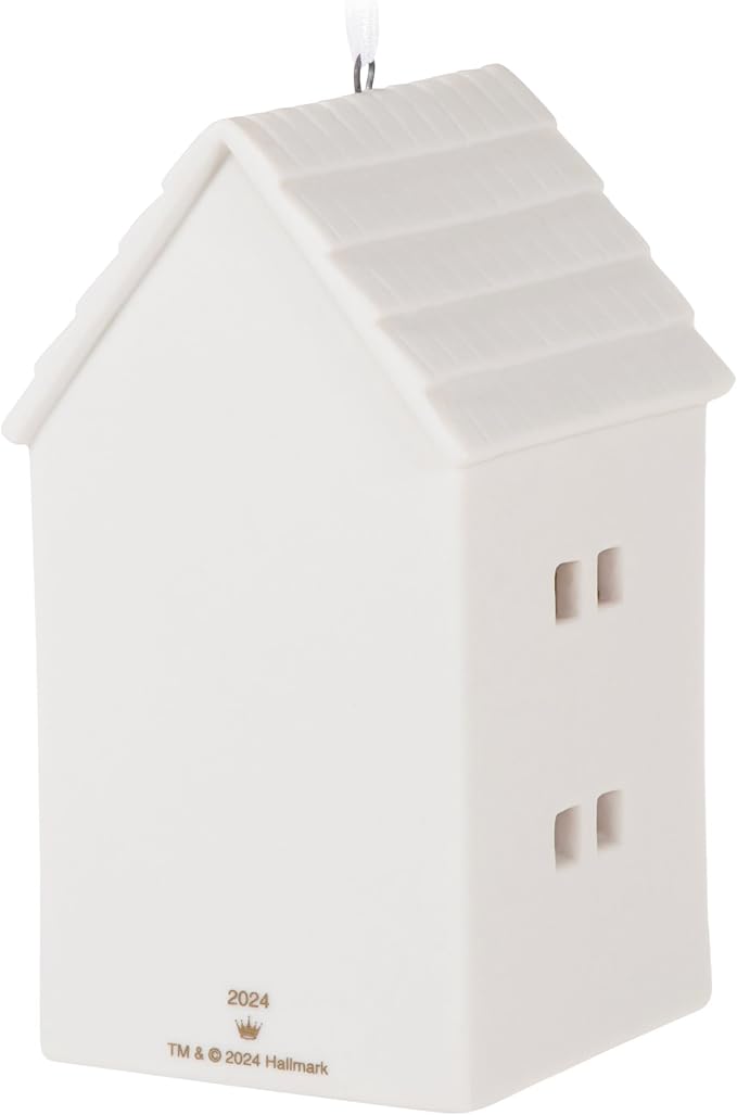 Hallmark Keepsake Christmas Ornament 2024, New Home, Porcelain, Gift for Couple