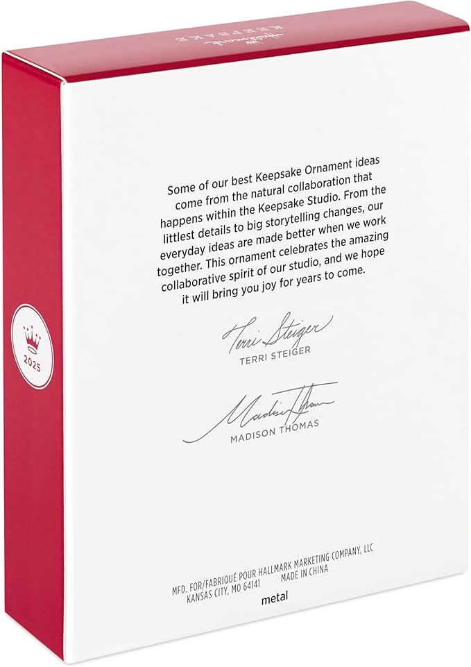 Hallmark Keepsake Christmas Ornament 2025, New Home 2025, Metal, Housewarming Gifts